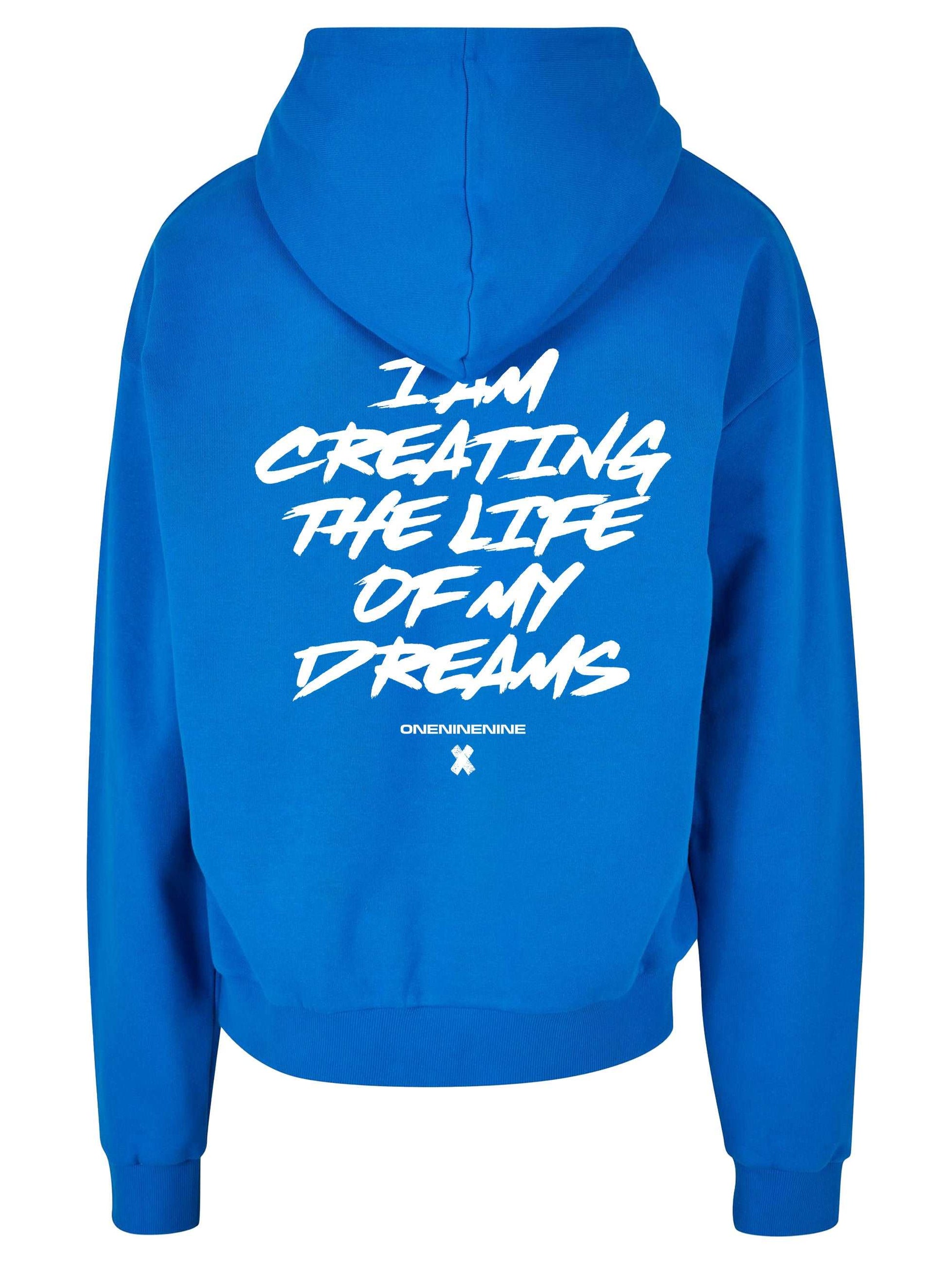 Creating - Cobalt Blue Hoodie