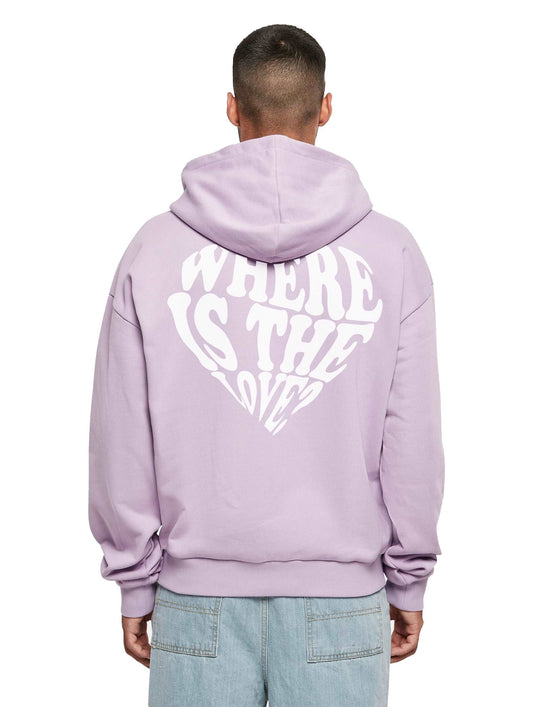 Where is the Love? - Lilac Hoodie