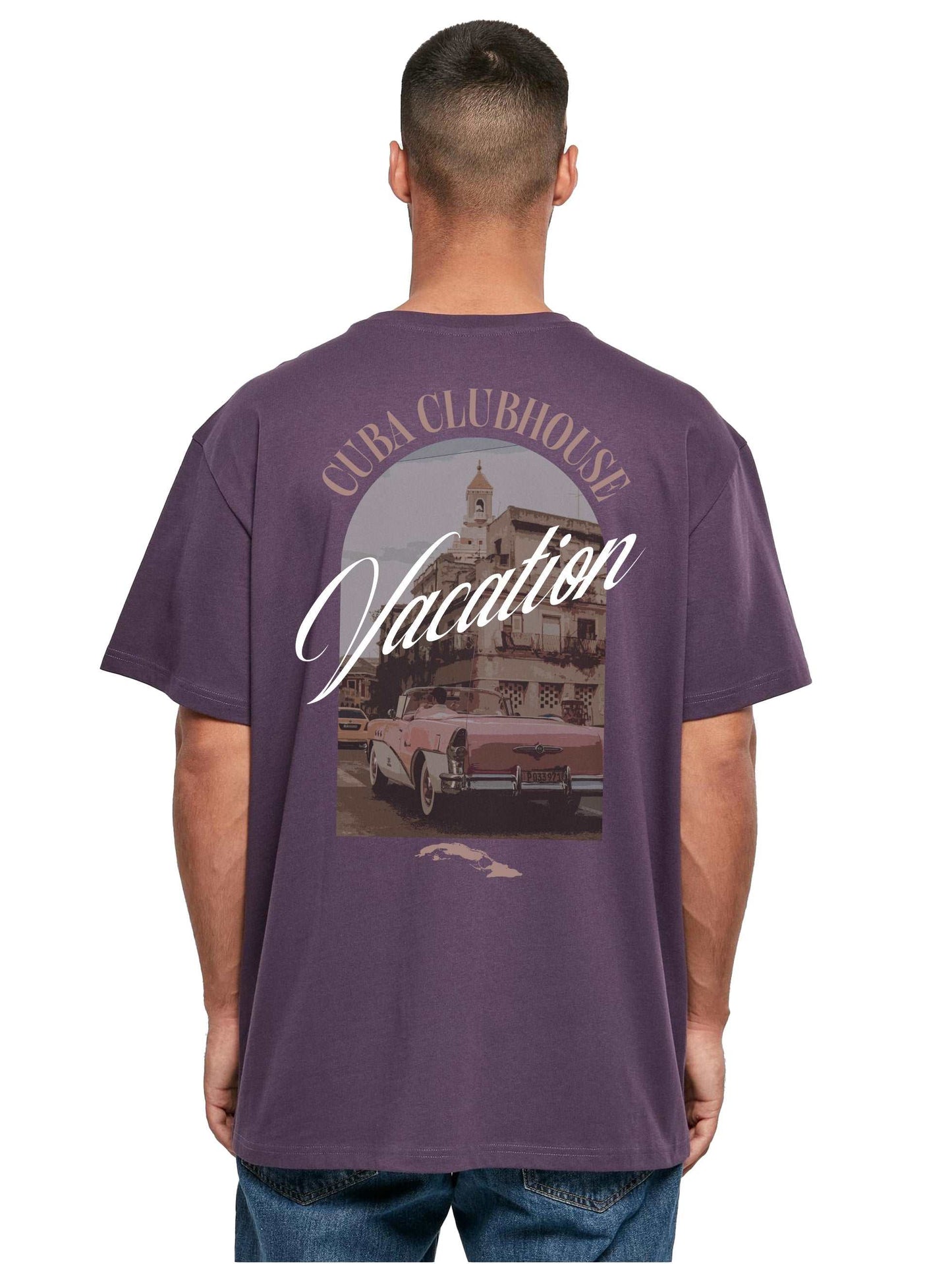 Cuba Clubhouse Tee - Purple Night