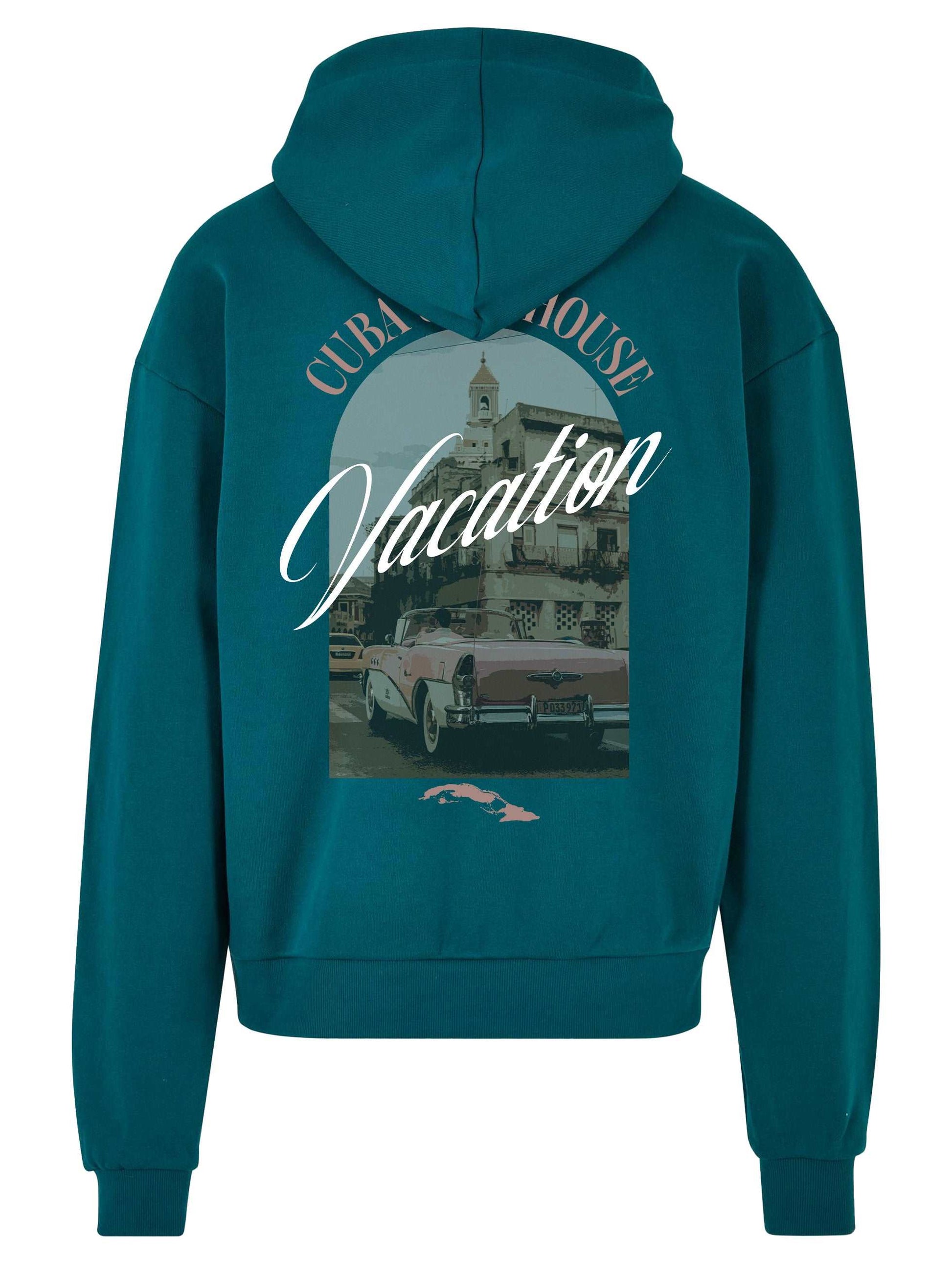 Cuba Clubhouse - Retro Green Hoodie