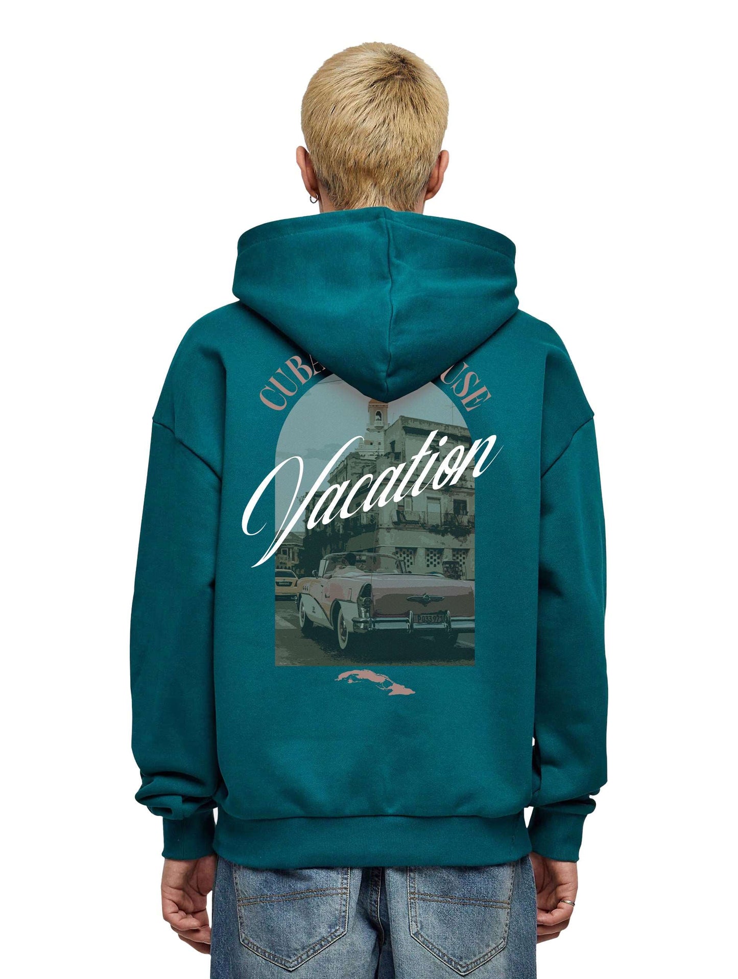 Cuba Clubhouse - Retro Green Hoodie