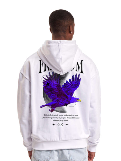 Freedom - White Hoodie