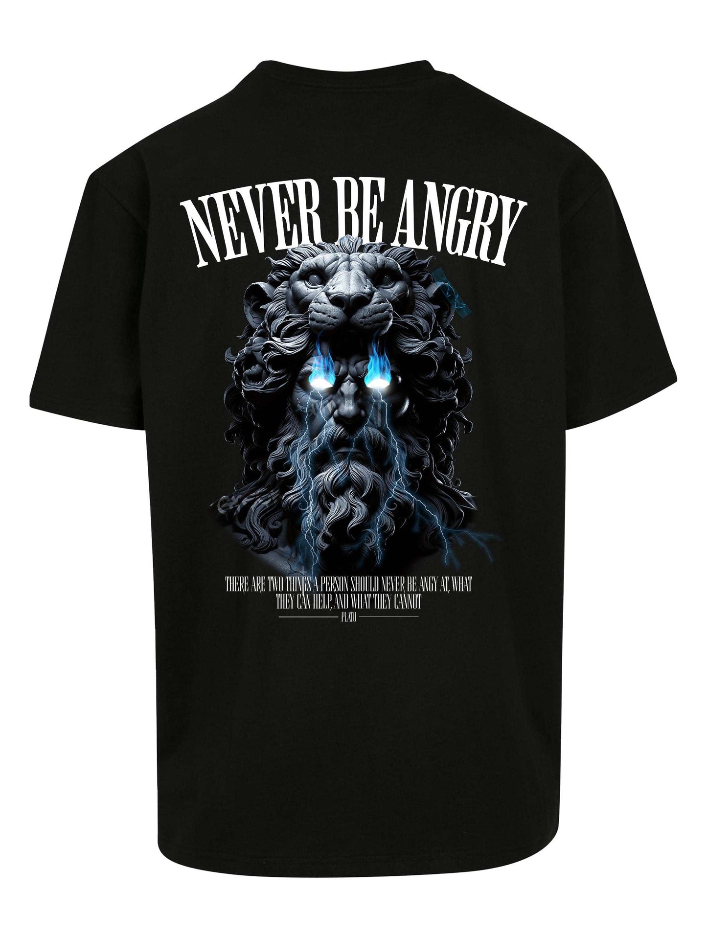 Never be Angry Tee - Black