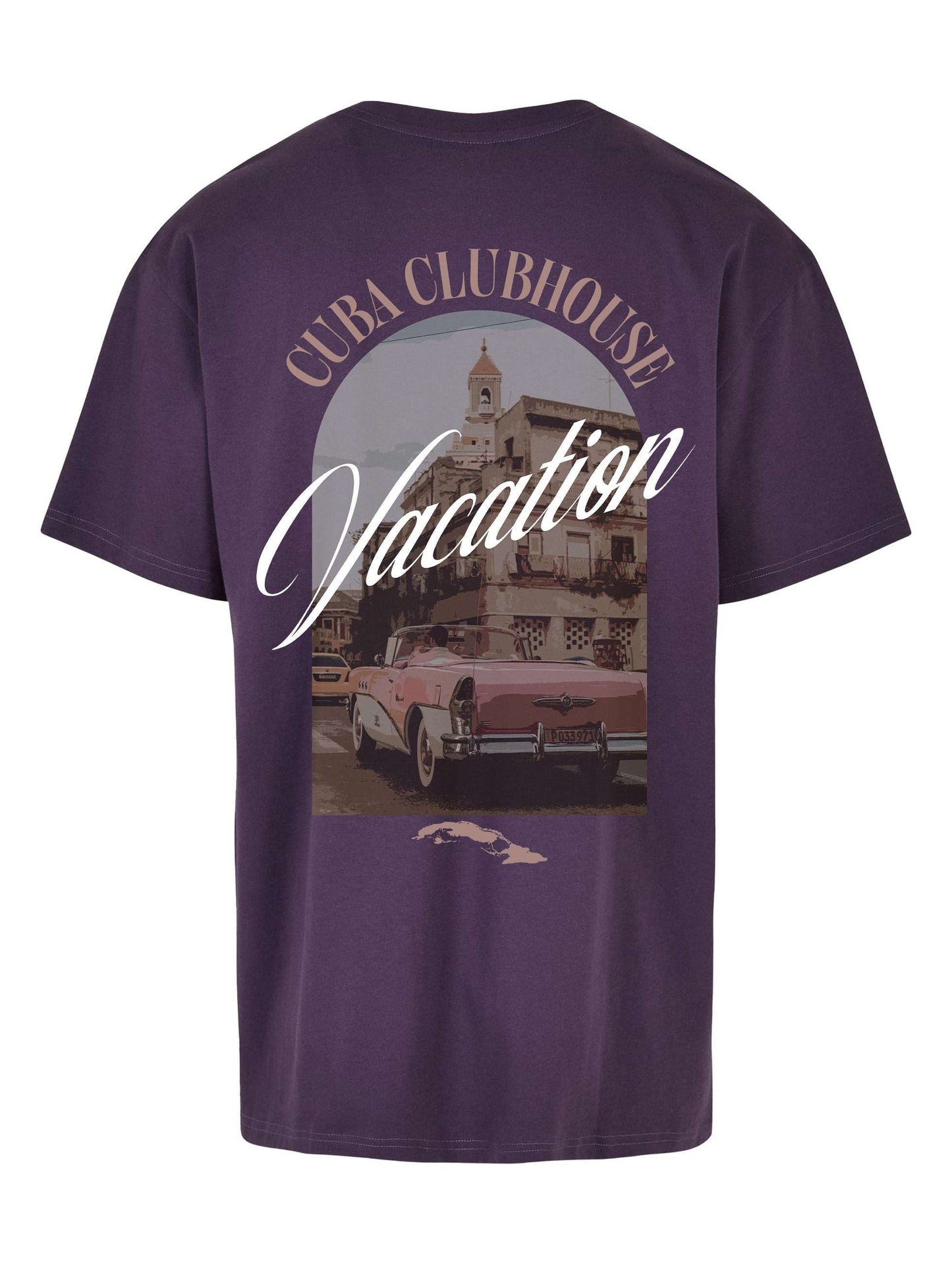 Cuba Clubhouse Tee - Purple Night